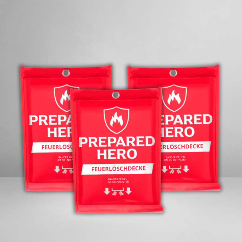 PreparedHero™ | Feuer sofort ersticken, bevor es sich ausbreitet