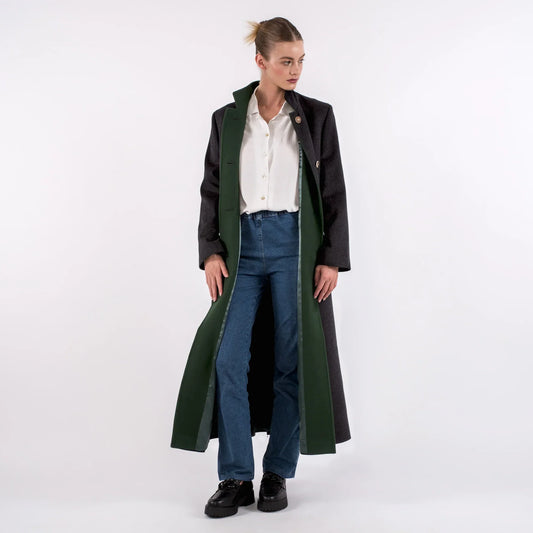 Florentina Long Women's Coat – Timeless Elegance with Alpine Heritage